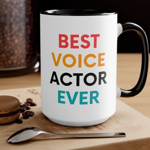 Best Voice actor ever Mugs Voice Actor Gift Best Voice Actor Ever Voice Actor Gifts Best Effin Voice Actor Ever Mug Coffee Cup Funny Gift