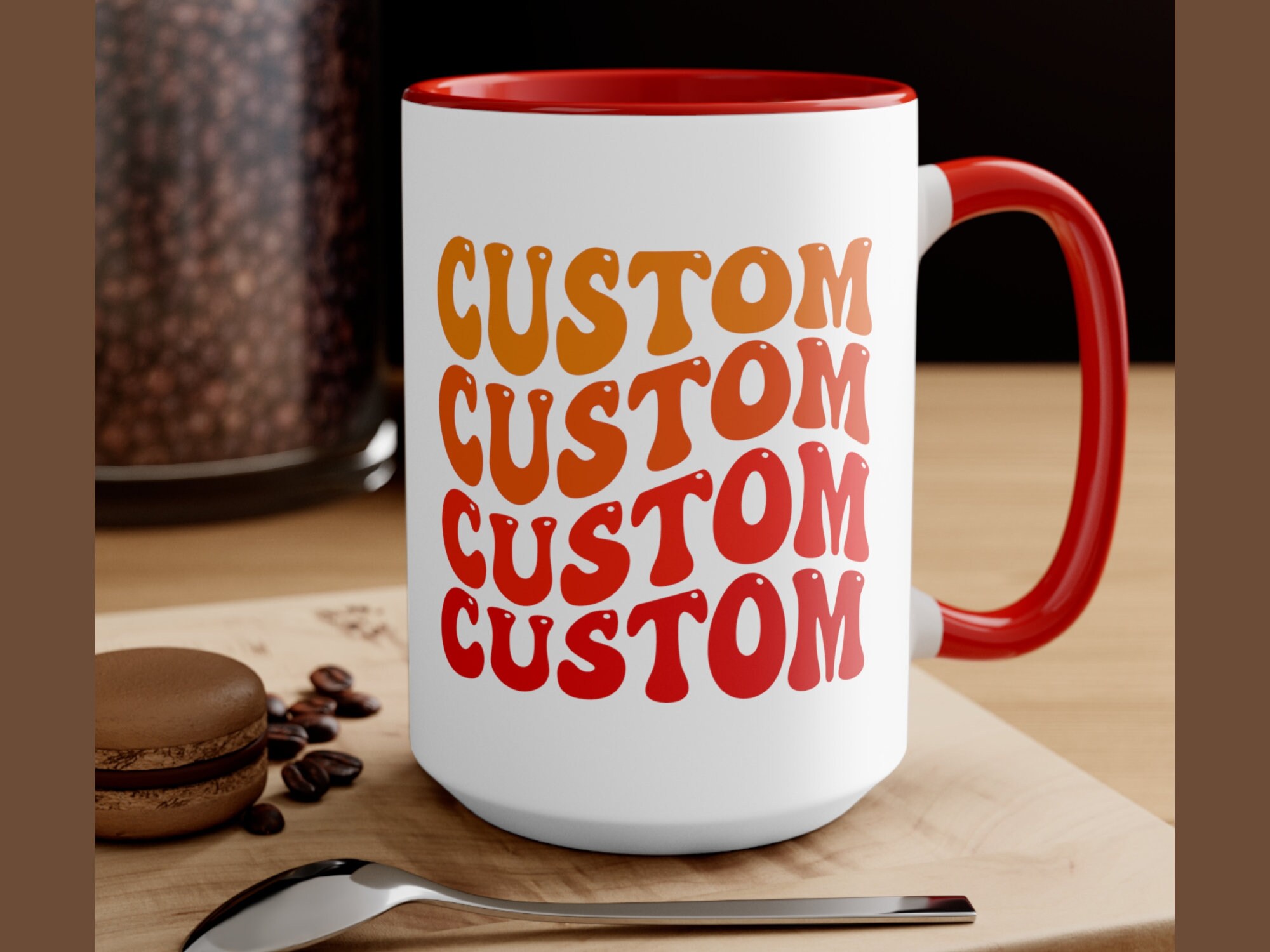 Tazas personalizadas, taza personalizada, diseñe su propia taza de café, regalo de Navidad, taza personalizable, taza de café personalizada, taza de café personalizada