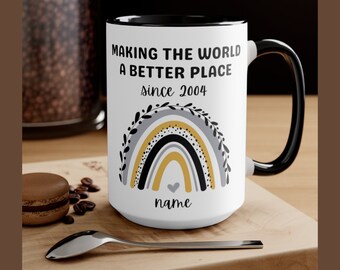 Personalized 18th Birthday Gift, Funny 18th Birthday Gift, Custom 18th Birthday Mug, 2004, For Girls 18th Birthday Gift, 18th Birthday Mug,