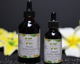 Female Fertility Support Alcohol-Free Tincture Liquid Extract