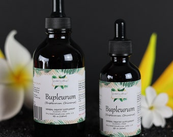 Bupleurum (Bupleurum Chinense) Alcohol-Free Dried Root Herbal Tincture