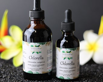Chlorella (Chlorella vulgaris) Dried Entire Plant Alcohol-Free Tincture