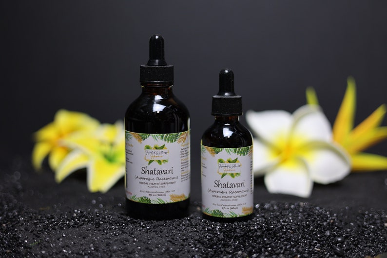 Shatavari (Asparagus Racemosus) Root Alcohol-Free Liquid Extract image 1