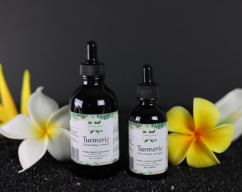 Turmeric tincture (curcuma longa) dried rhizome alcohol-free