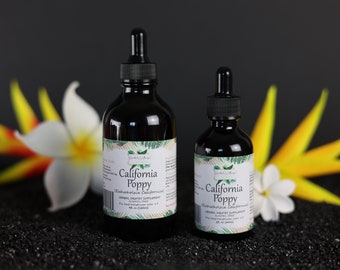 California poppy liquid extract (eschscholzia californica) dried above-ground part alcohol-free