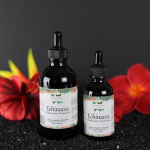 Echinacea (echinacea purpurea) alcohol-based tincture.