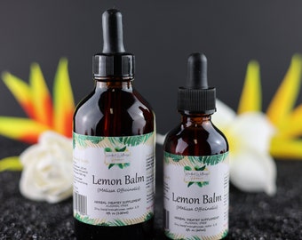 Lemon balm (melissa officinalis) alcohol-free herbal tincture