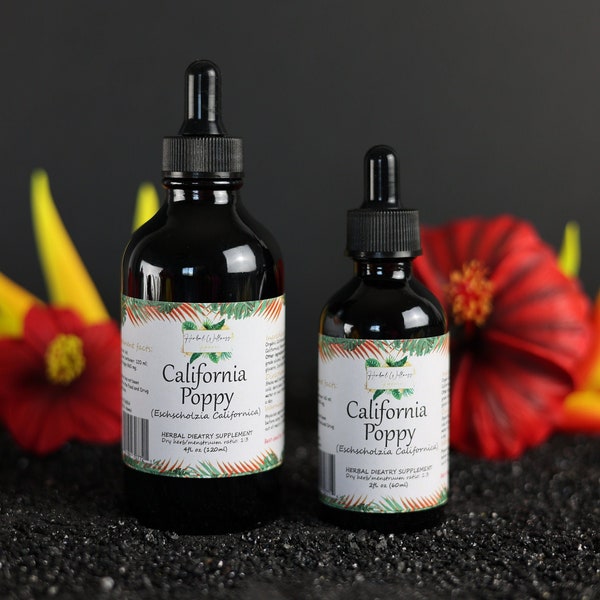California poppy alcohol-based (eschscholzia californica) dried above-ground part tincture