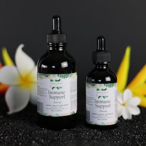 Immune support blend alcohol-free liquid extract