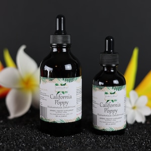 California poppy seeds (eschscholzia californica) alcohol-free liquid extract