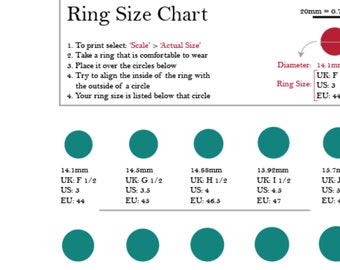 Inside Diameter How To Measure Ring Size Eu Inner Diameter How