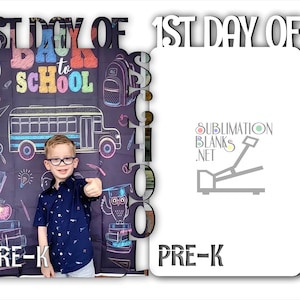 FIRST DAY of SCHOOL Personalized Gifts Picture Frame Custom Photo Frame Personalized gift for mom Mothers Day Prek Kindergarten teacher gift