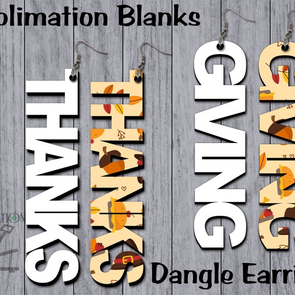 Earrings With Words Etsy