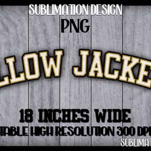 Gelbe Jacken Png schwarz Gold Glitter Faux CHENILLE Patch Varsity Team Mascot Schule Geist Sublimation Designs Downloass Digital Printable