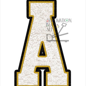 BLACK Gold GLITTER Png Faux CHENILLE Patch White School Block Letters & Numbers Athletic Varsity Alphabet Font Sublimation Design Downloads