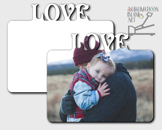 LOVE, PICTURE Frames, Sublimation Blanks, Unisub Blanks for