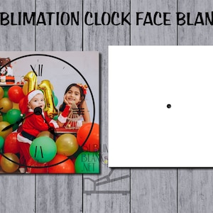 SQUARE Pointed Corners CLOCK FACE, Sublimation Blanks Blanks for Sublimation diy Wall Decor wall clock home decor custom personalized clock