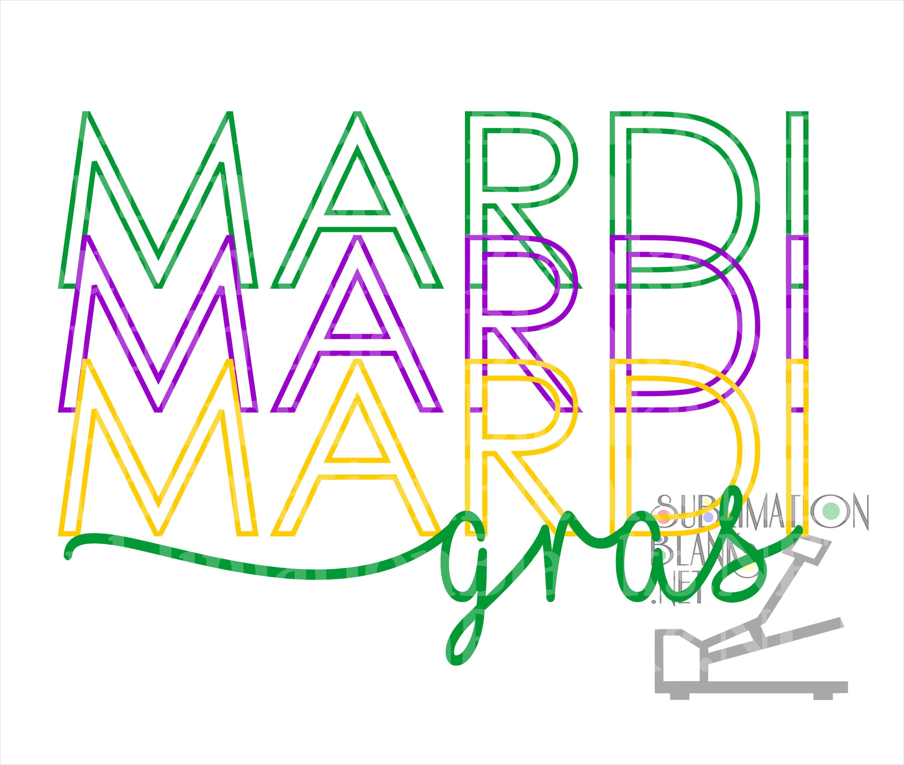 mardi gras sublimation designs