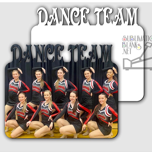 DANCE TEAM, PICTURE FRAMEs, Sublimation Blanks, Photo Frame, diy, Gifts, home decor, wall decor, dance gifts, mothers day, gifts for her