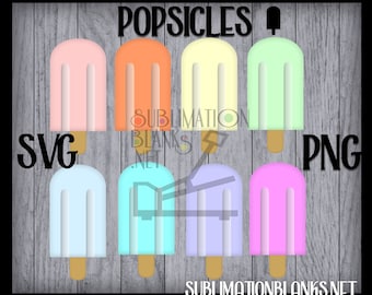 POPSICLE SVG Popsicle Png Sublimation Designs Download Sublimation Printable Clipart Digital Instant Download Summer Svg Ice Cream Design