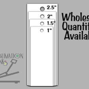 FAT RECTANGLE Earrings, Sublimation Blanks, SUBLIMATION Earrings, Dangle Earrings, Choose from Multiple Sizes, Single Sided, Mdf Sublimation