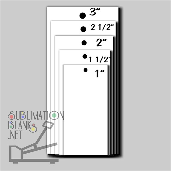 Unisub Sublimation Sample Blank Set - 5 Piece