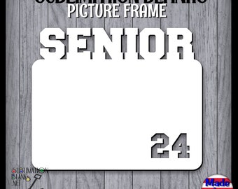 SENIOR -top 24 Corner, PICTURE FRAMEs, Sublimation Blanks, Unisub, Blanks for Sublimation, Photo Frame, Wholesale, graduation gift, decor