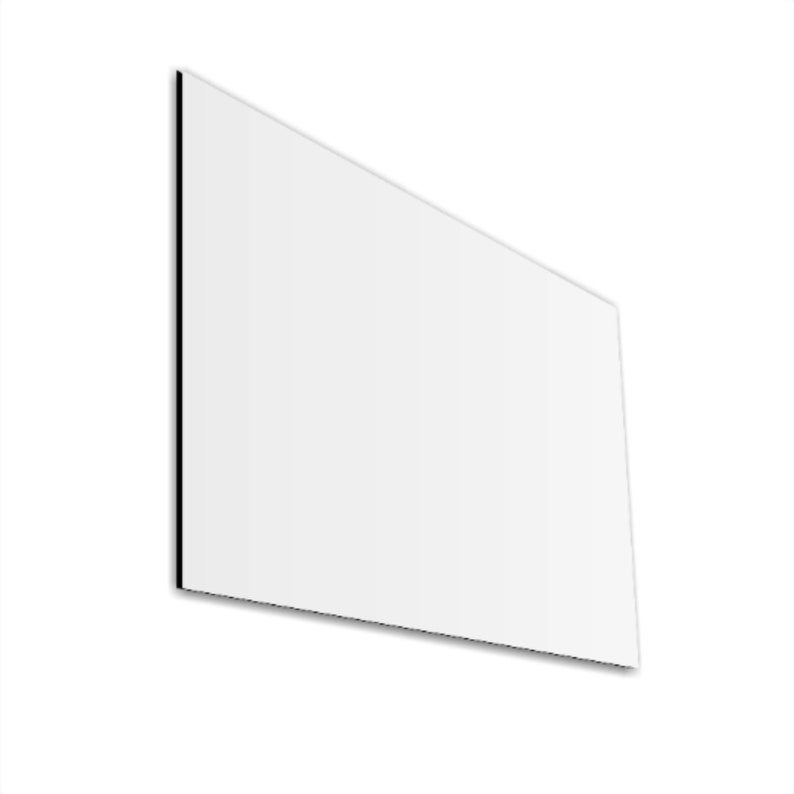 DOUBLE Sided Unisub Sublimation Blank Hardboard Sheet Stock Etsy