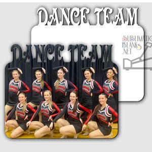 DANCE TEAM, fertiges Produkt, personalisiertes Geschenk, Bilderrahmen, benutzerdefinierte Fotorahmen, Dekor, Muttertag, Tanzgeschenk, Teamgeschenk, Tanzmutter