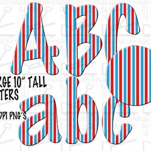 Alphabet, Sublimation Designs Downloads RED BLUE Png, DOODLE Font, Letters, Png, Alphabet, MonogramClipart, Scrapbook, digital download ,Diy