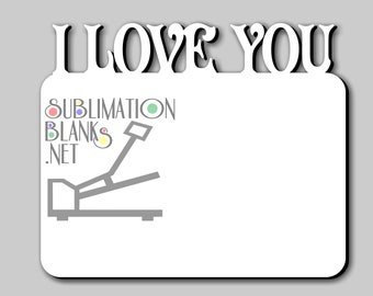 I LOVE You, PICTURE FRAMEs, Sublimation Blanks, Unisub, Blanks for Sublimation, Photo Frame, Wholesale Sublimation Blanks, wall decor, diy