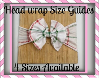 Head wrap Board, Bow maker, Wooden Head Band Hair Bow Size Guide Measuring Boards Wooden Boards Measuring Tool for Headwraps, headband jig