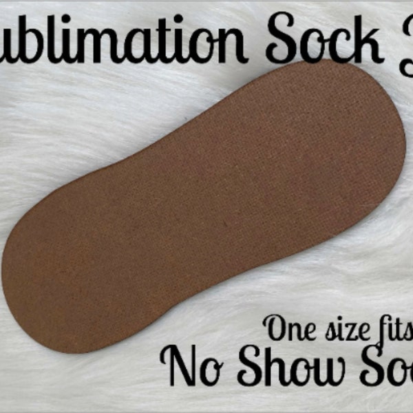 Sublimation Sock Jig No show Sock Jig One size fits all Sublimation Tool Wooden for Sublimation Printing Shoe Sock Jig Shoe Sock Template