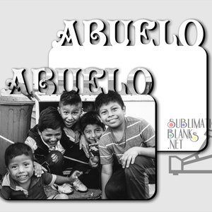 ABUELO, Personalized gift, picture Frame, custom Photo Frames, gift for him, fathers day, gift for him, wall decor, grandfather, spanish