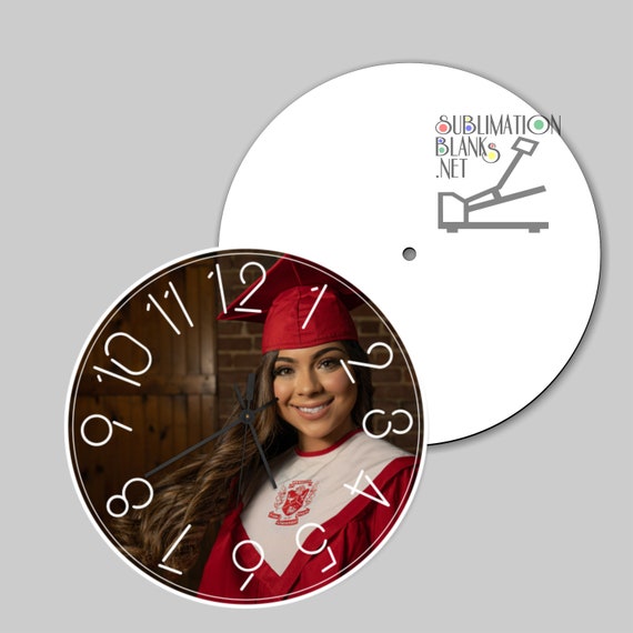 CLOCK FACE, Sublimation Blanks, Unisub, Blanks for Sublimation, Photo  Frame, Diy, Wall Decor, Gifts, Wall Clock, Clock, Home Decor, Wall Art 