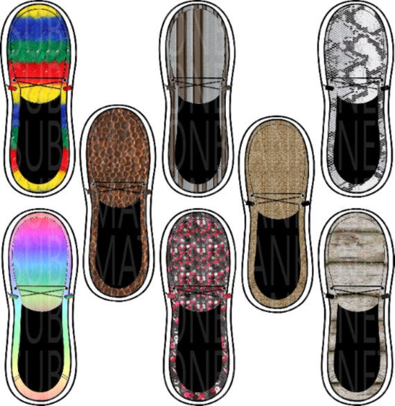 24 HEY DUDES No Show Sock Designs Sublimation Designs Etsy