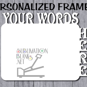 CUSTOM FRAME picture Frames PERSONALIZED Gifts Custom Photo Frames Personalized Baby Gifts for Men Personalized Gifts for her Gift for mom