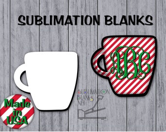 KAFFEE BECHER Ohrringe Ohrstecker SUBLIMATION Kaffee Ohrringe Süße Ohrringe Urlaub Ohrringe Weihnachten Ohrringe Ohrstecker Heiße Schokolade Diy