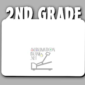 2ND GRADE, Second Grade, PICTURE FRAMEs, Sublimation Blanks, Photo Frame, home decor, gifts, personalized picture frames, blanks, custom