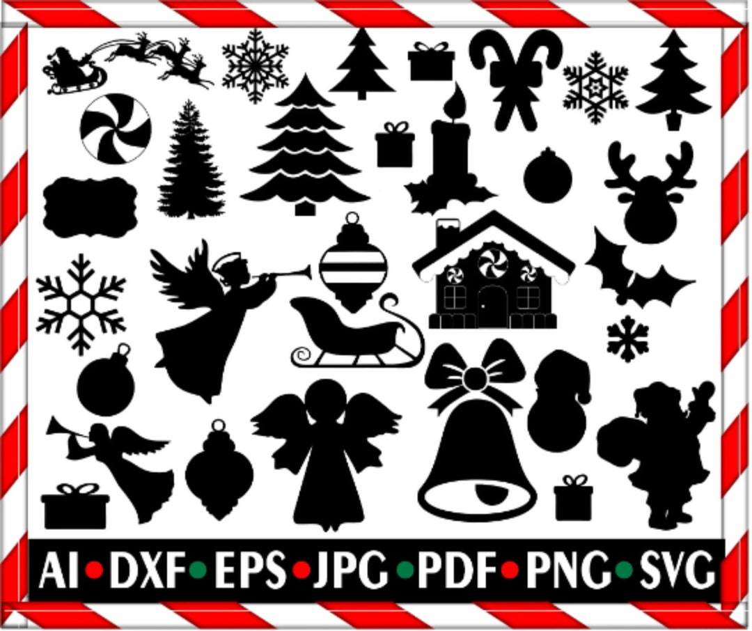 CHRISTMAS SVG BUNDLE Christmas Png Svg Files Svg Files for Cricut ...