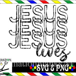 Jesus SVG, Christian Shirts, Christian Svg, Digital Download, Bible Verse, Cut Files for Cricut, Religious SVG, Jesus, God, Faith