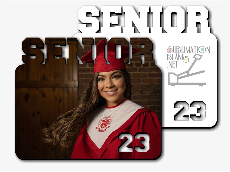 SENIOR top 2023 SIDE PICTURE Frames Sublimation Blanks Etsy
