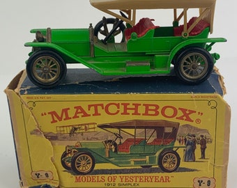 Lesney Corgi K-line Vintage EMPTY BOX Lot of 22 Matchbox Models of Yesteryear