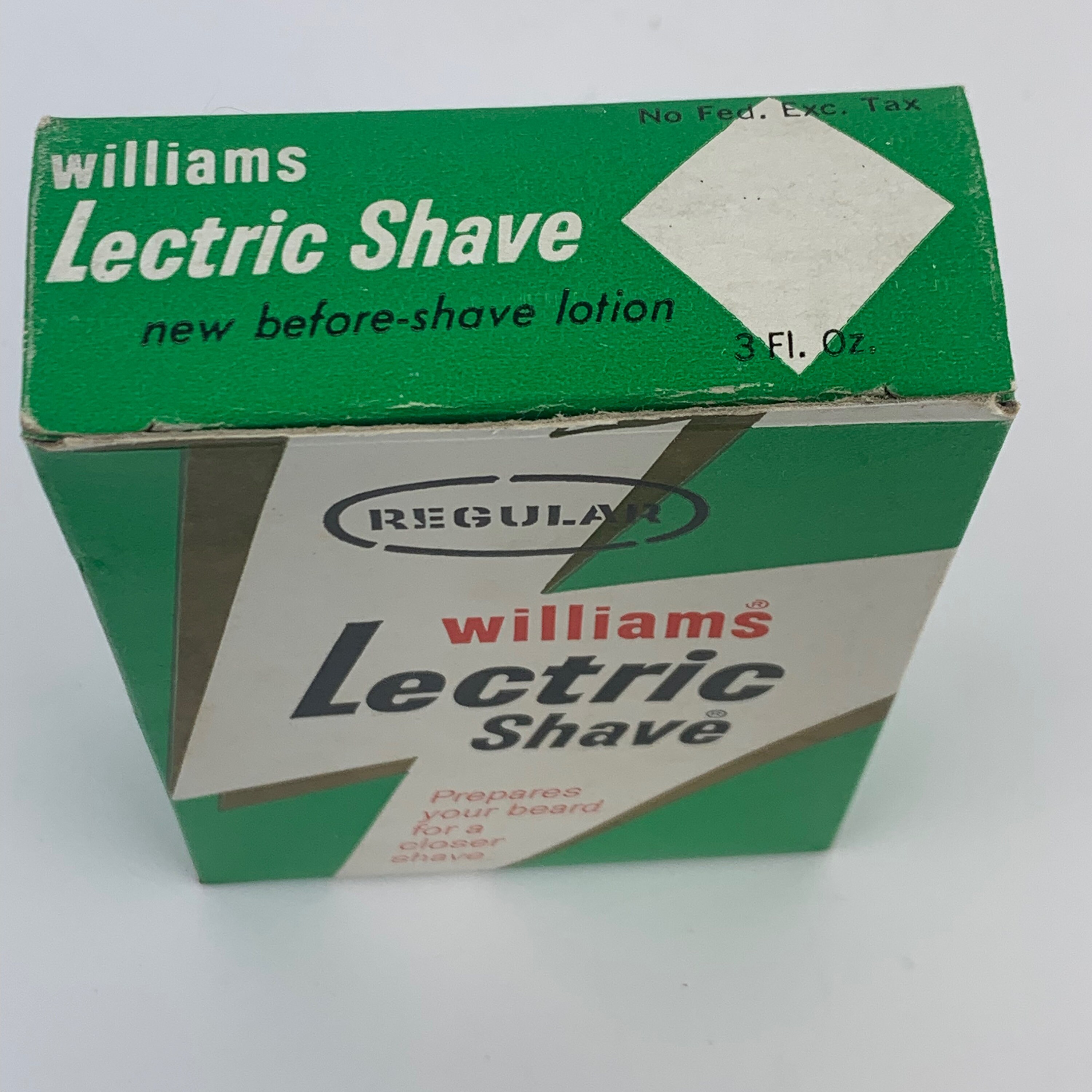 Williams Lectric Shave PreElectric Shave Original in 3 oz Etsy