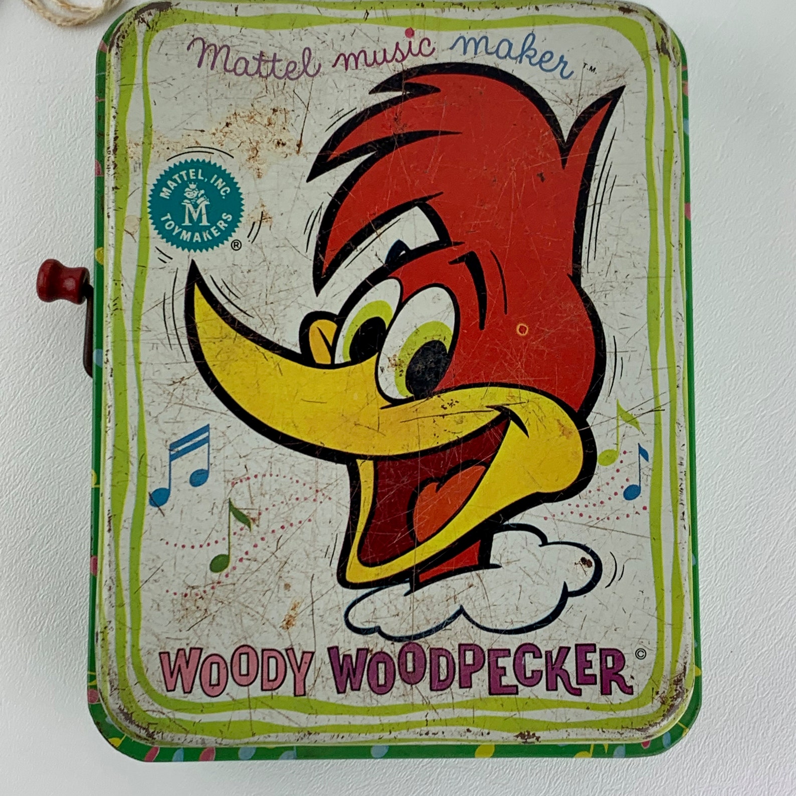 Woody Woodpecker Music Maker Music Toy Mattel Walter Lantz | Etsy