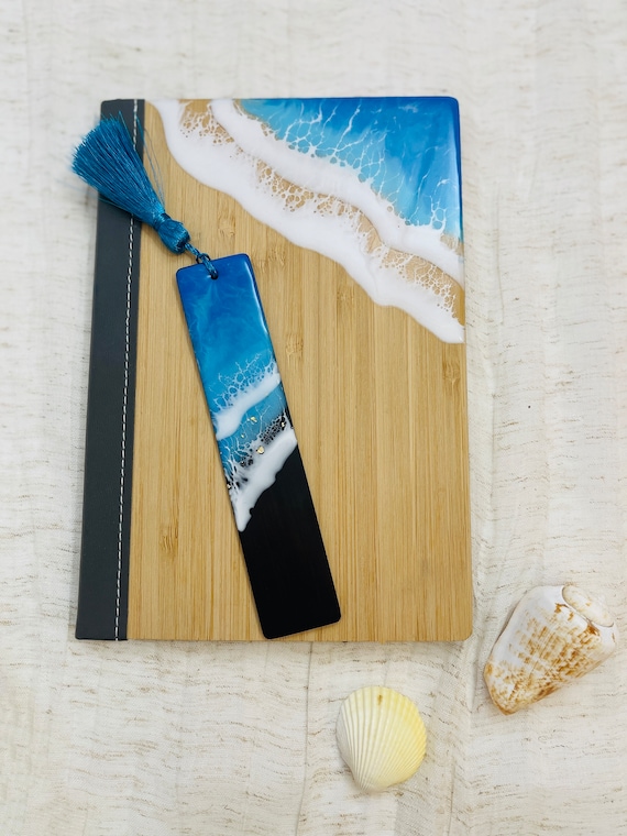 Coastal Keepsake Markers/Resin Book Markers