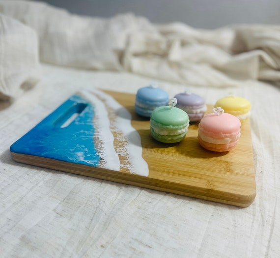 Delicious Macaroon Candle for your Dessert Charcuterie Board!