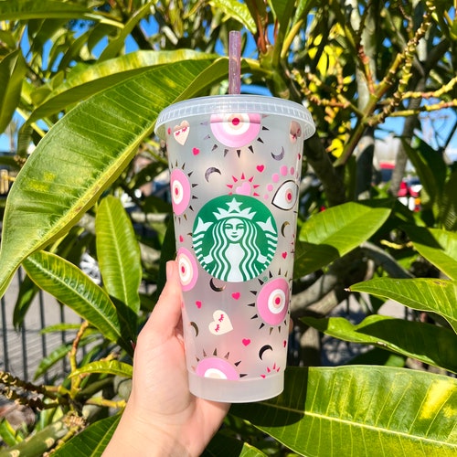 Evil Eye Glass Evil Eye Coffee Cup Glass Jar Beer Cup Etsy