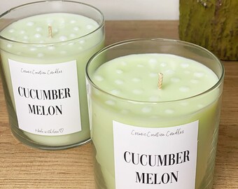Cucumber Melon | Fresh Candles | Cucumber Candle | Melon Candle | Green Candles | Homemade Candles | Candles | Gifting Candles | Gifts
