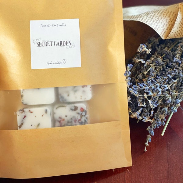 Dried Flowers Wax Melts Etsy